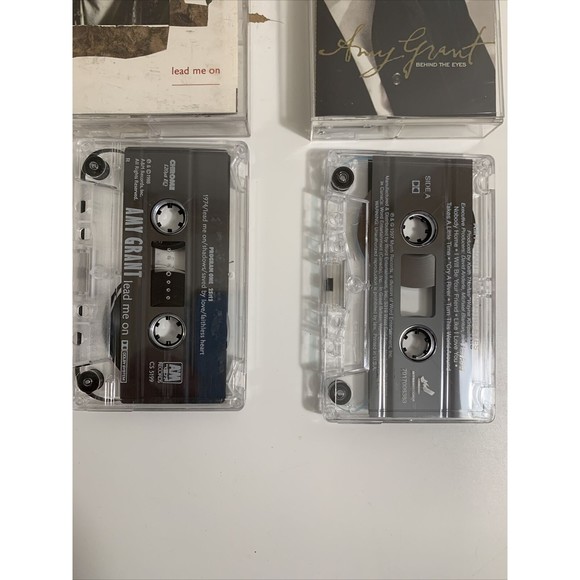 2 Amy Grant Cassettes - Lead Me On 1988 & Behind the Eyes 1997 - Picture 4 of 9